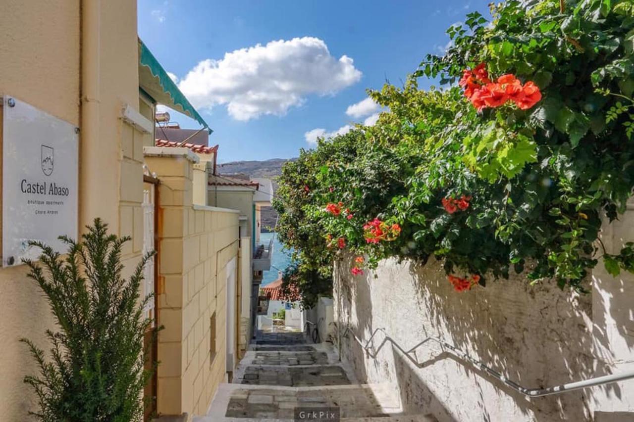 Castel Abaso Boutique Apartments By Explore Andros Экстерьер фото