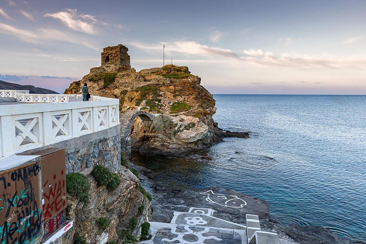 Castel Abaso Boutique Apartments By Explore Andros Экстерьер фото
