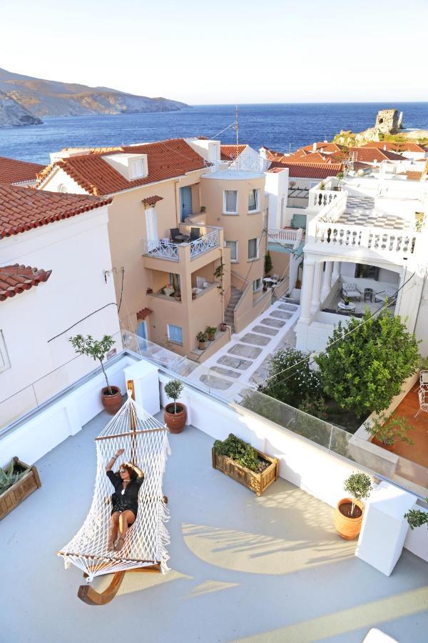 Castel Abaso Boutique Apartments By Explore Andros Экстерьер фото