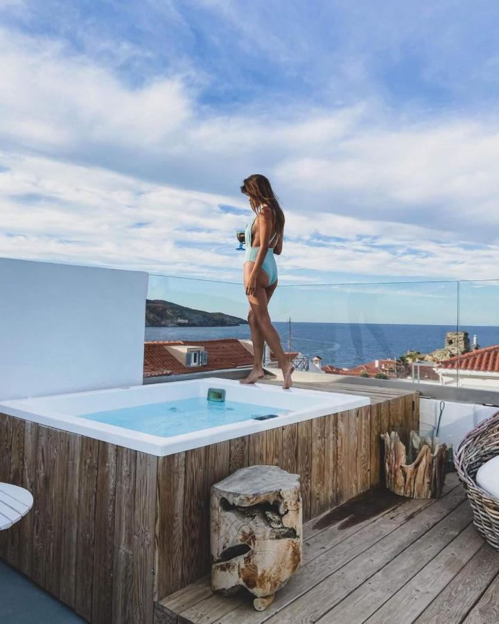 Castel Abaso Boutique Apartments By Explore Andros Экстерьер фото